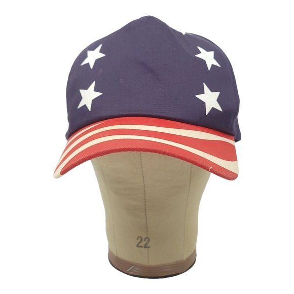 Cobra Star Spangled Banner Flag Cap Snapback Cap Trucker Baseball Hat - Picture 8 of 13